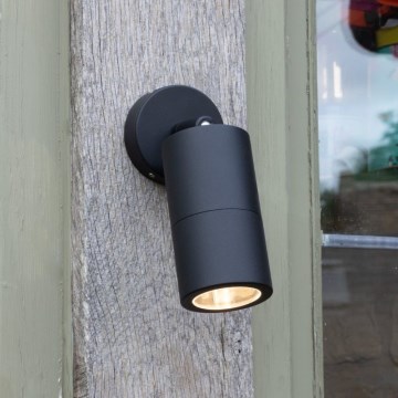 Där Lighting ORT0722 - LED buitenwandspot ORTEGA 1xGU10/5W/230V IP65 zwart
