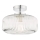 Där Lighting RIV5208 - Plafonnier pour salle de bains RIVA à montage en surface, 1xE27/60W/230V, IP44, chrome brillant
