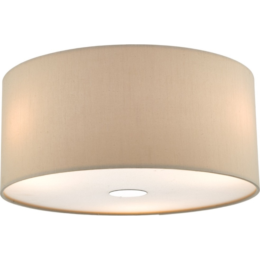 Där Lighting RON6529 - Suspension sur câble RONDA 1xE27/60W/230V noir/beige