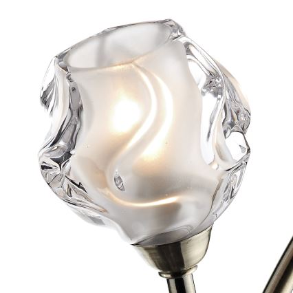 Där Lighting SEA0975 - Wandlamp SEATTLE 2xG9/40W/230V messing