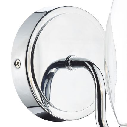 Där Lighting VES0750 - Badkamerwandlamp VESTRY 1xG9/25W/230V IP44 glanzend chroom