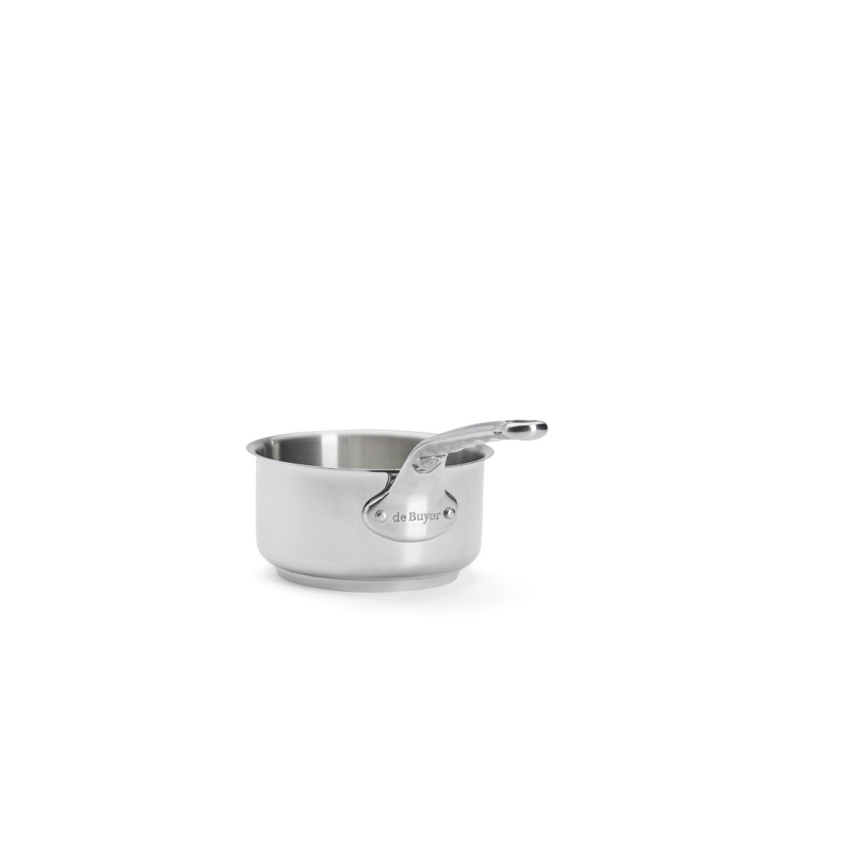 De Buyer 3410.14 - MILADY roestvrijstalen steelpan 14 cm
