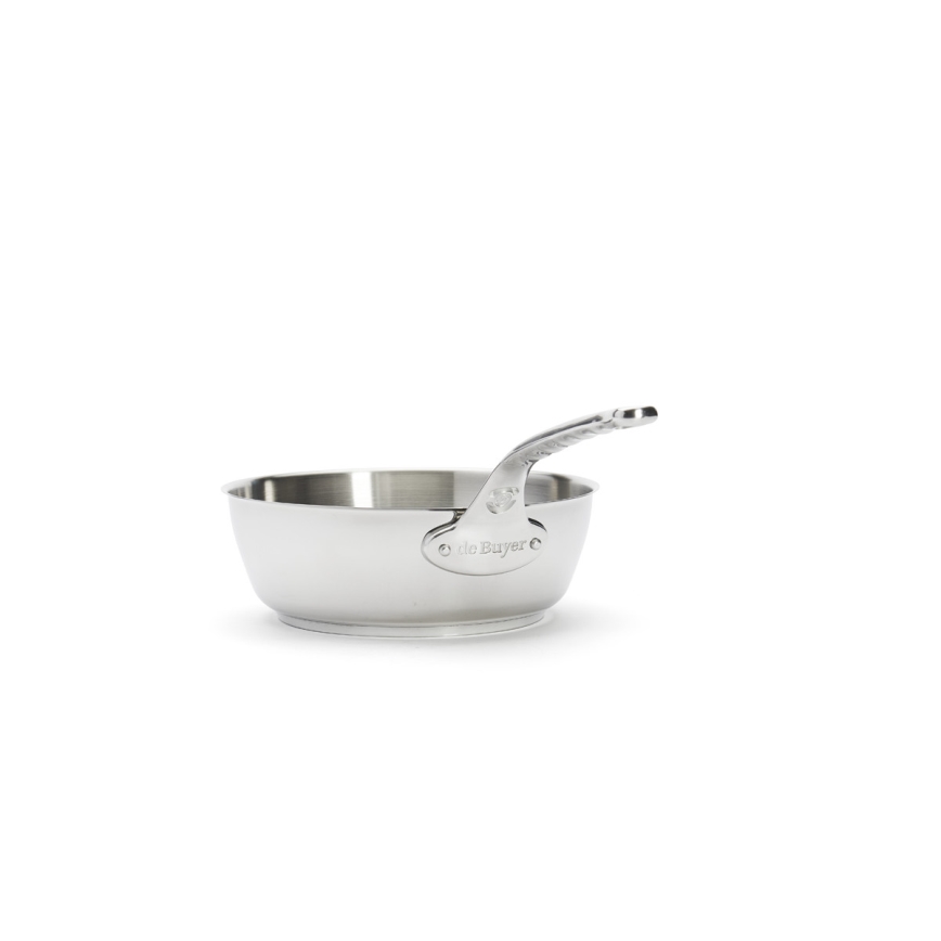 De Buyer 3411.24 - Sautépan MILADY 24 cm roestvrij staal