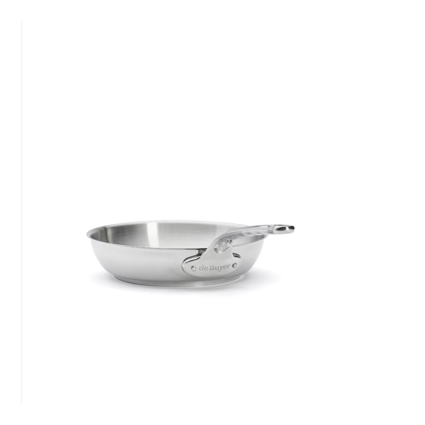 De Buyer 3412.24 - Poêle MILADY 24 cm en acier inoxydable