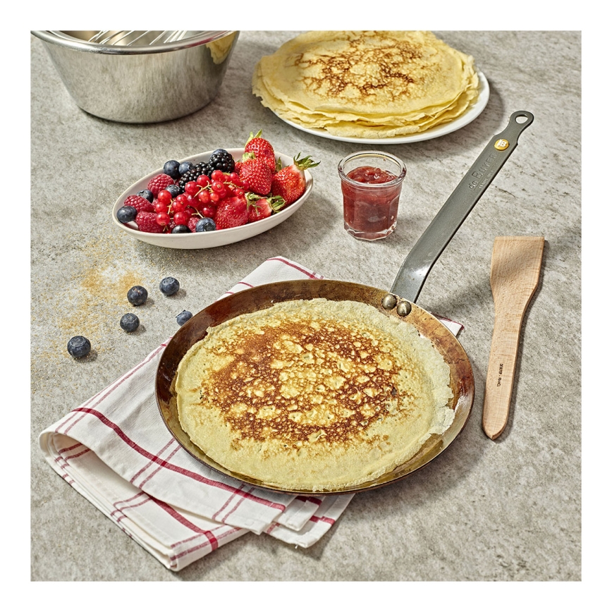 De Buyer 5615.24 - Poêle à crêpes MINERAL B 24 cm
