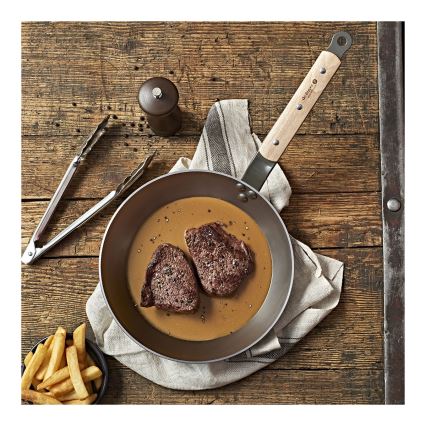 De Buyer 5710.24 - Poêle MINERAL B BOIS 24 cm en acier