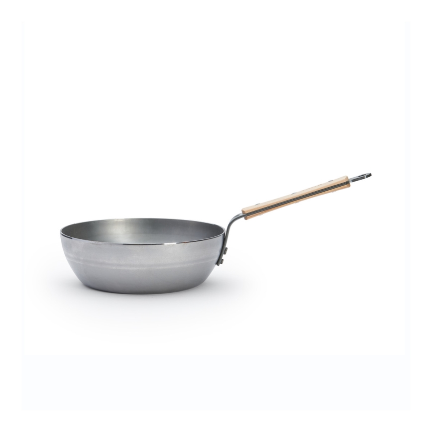 De Buyer 5714.24 - Diepe koekenpan MINERAL B BOIS 24 cm