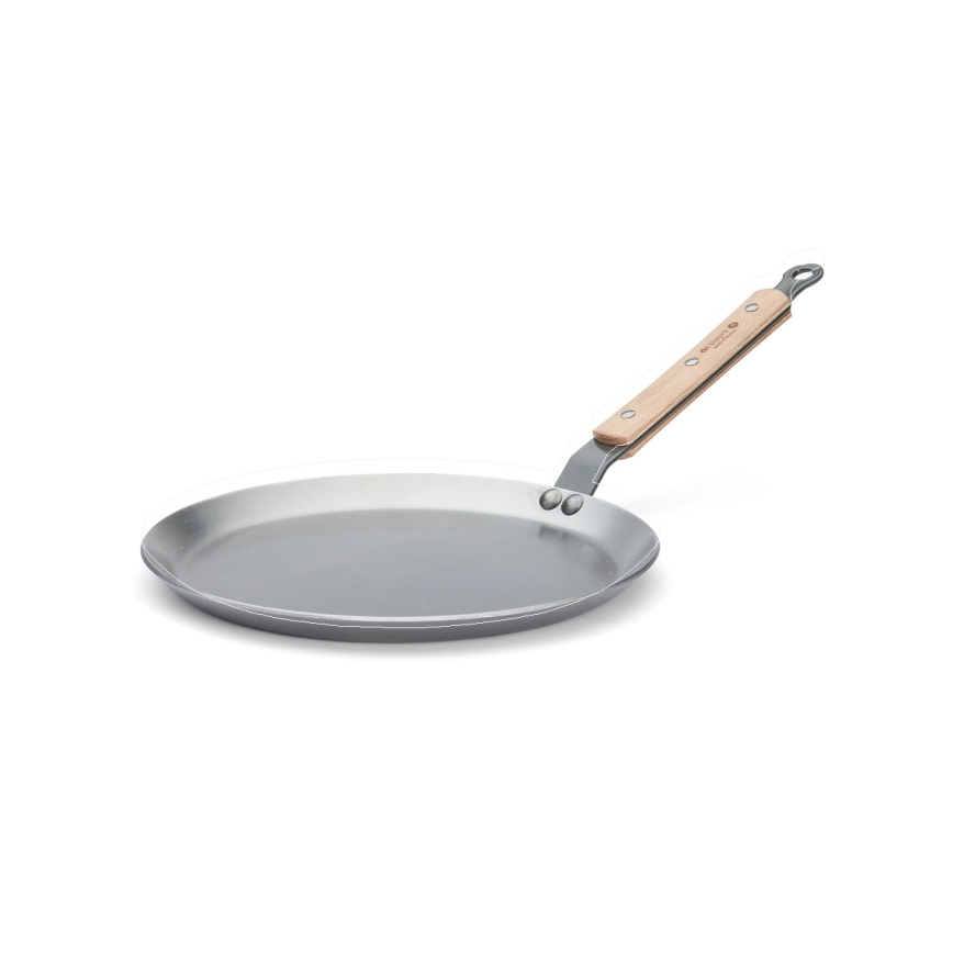 De Buyer 5715.24 - Pannenkoekenpan MINERAL B BOIS 24 cm