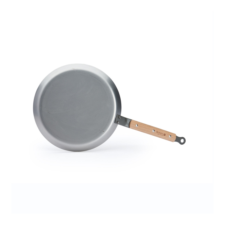 De Buyer 5715.24 - Poêle à crêpes MINERAL B BOIS 24 cm