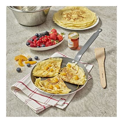 De Buyer 8485.26 - Poêle antiadhésive pour crêpes CHOC RESTO INDUCTION 26 cm