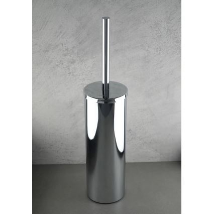 Deante ADR_0712 - Brosse WC sur pied ROUND chrome brillant