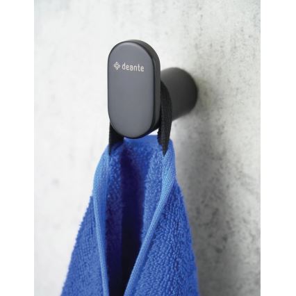 Deante ADR_N111 - Wandhaak ROUND, zwart