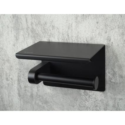 Deante ADR_N221 - Toiletrolhouder ROUND zwart