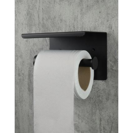 Deante ADR_N221 - Toiletrolhouder ROUND zwart