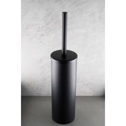 Deante ADR_N712 - Staande wc-borstel ROUND zwart