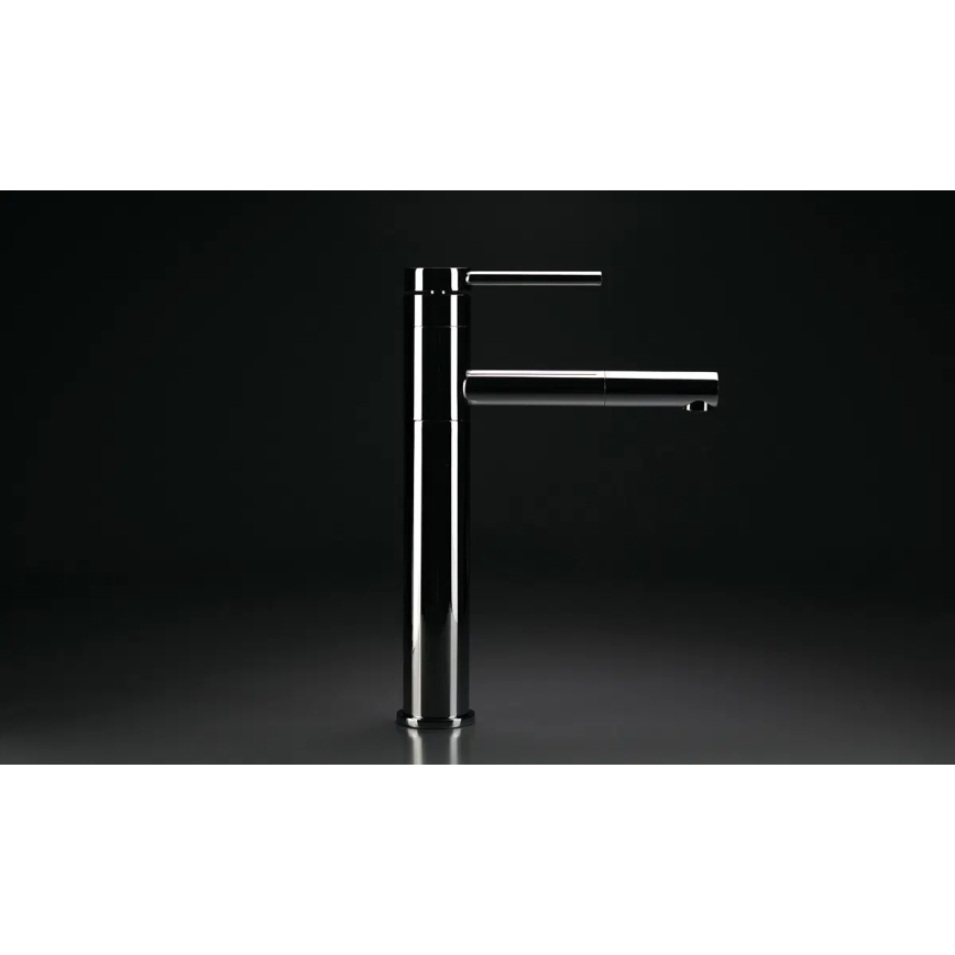 Deante BGE_022K - Wastafelkraan ORA met uittrekbare sproeikop, 30,9 cm, glanzend chroom