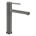 Deante BGE_D22K - Wastafelmengkraan met uittrekbare sproeikop ORA 30,9 cm, titaankleurig