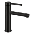 Deante BGE_N22M - Wastafelmengkraan ORA met uittrekbare uitloop, 22,9 cm, zwart