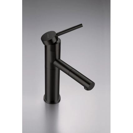 Deante BGE_N22M - Wastafelmengkraan ORA met uittrekbare uitloop, 22,9 cm, zwart