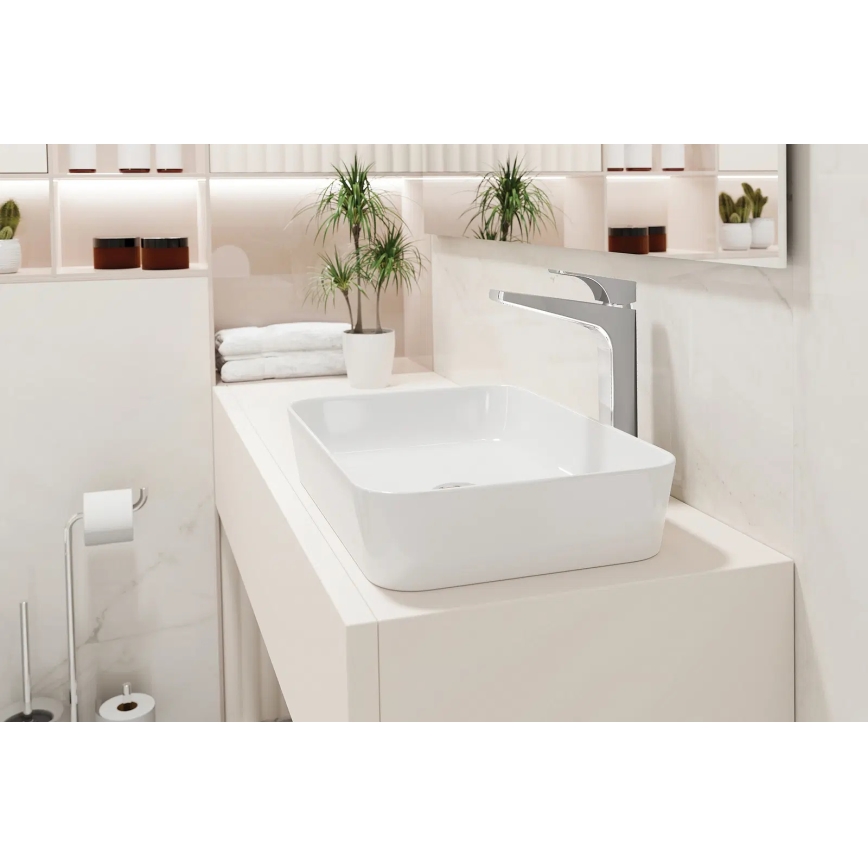 Deante BQH_020N - Mitigeur de lavabo HIACYNT, chrome brillant