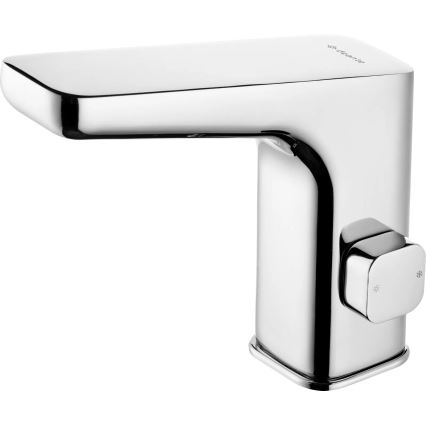 Deante BQH_029R - Robinet de vasque sans contact avec régulation de température HIACYNT 4xAA chrome brillant