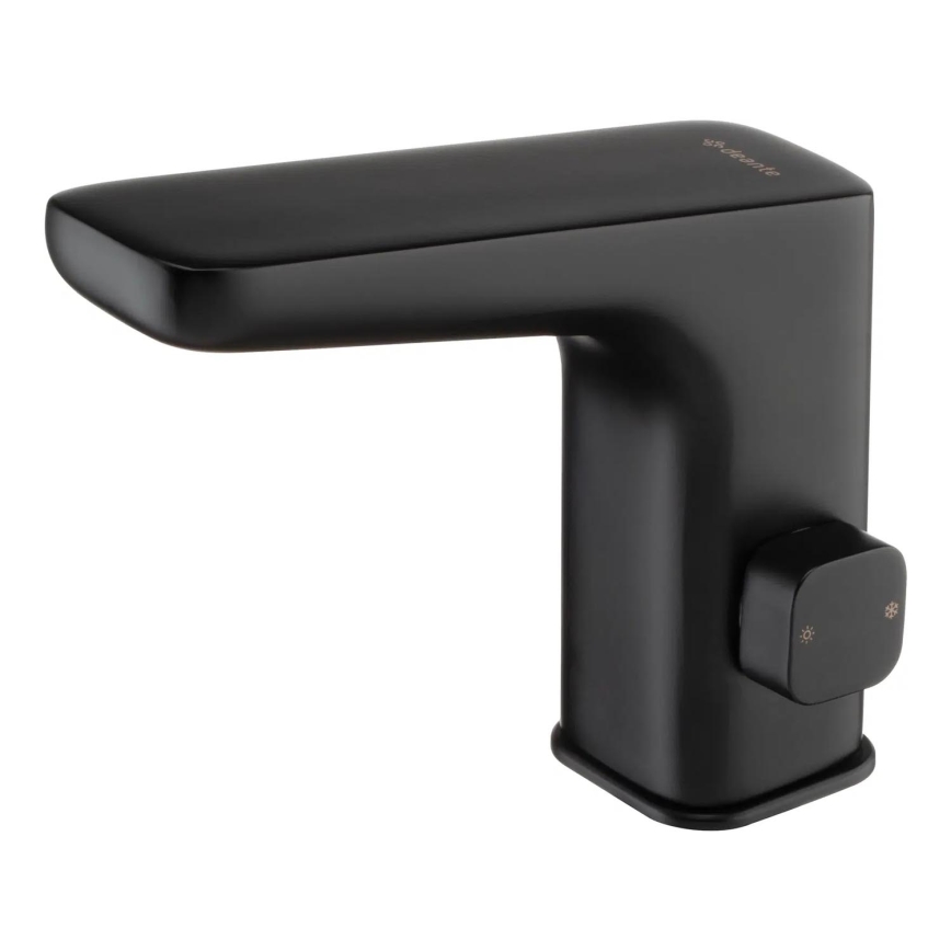 Deante BQH_N29R - Contactloos wastafelkraan met temperatuurregeling HIACYNT 4xAA zwart