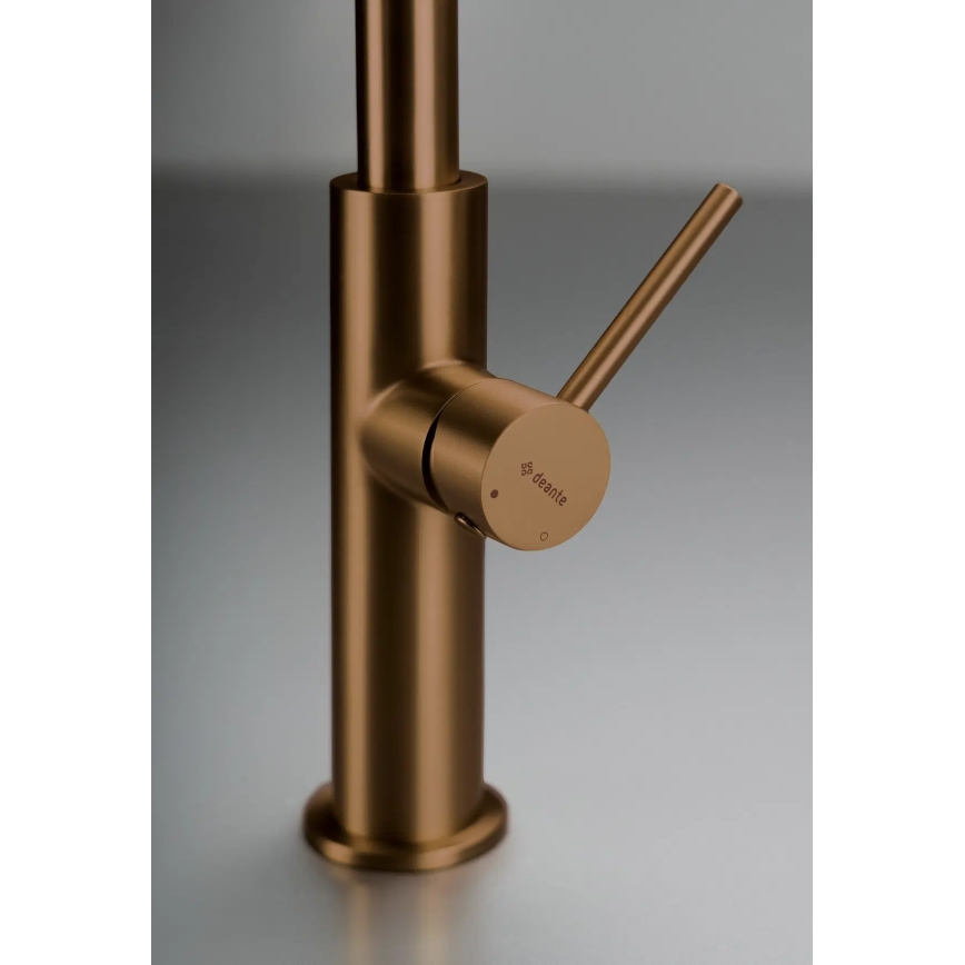 Deante BQJ_C62M - Mitigeur d'évier EVORA, bronze brossé