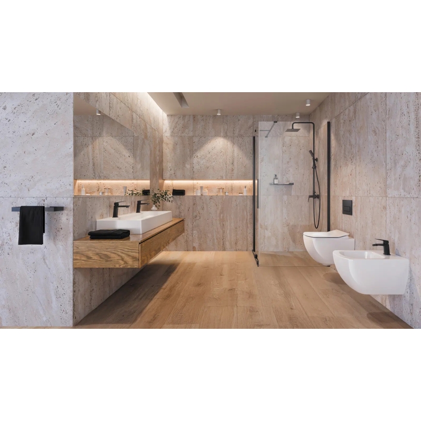 Deante BQL_N30M - Bidetmengkraan BLUR zwart