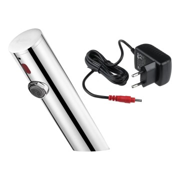 Deante BQR_P28V - Robinet de vasque sans contact SENSE 230/6V acier poli