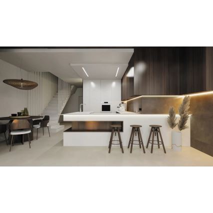 Deante BRE_075M - Robinet d'évier avec douchette extractible ERIDAN chrome brillant