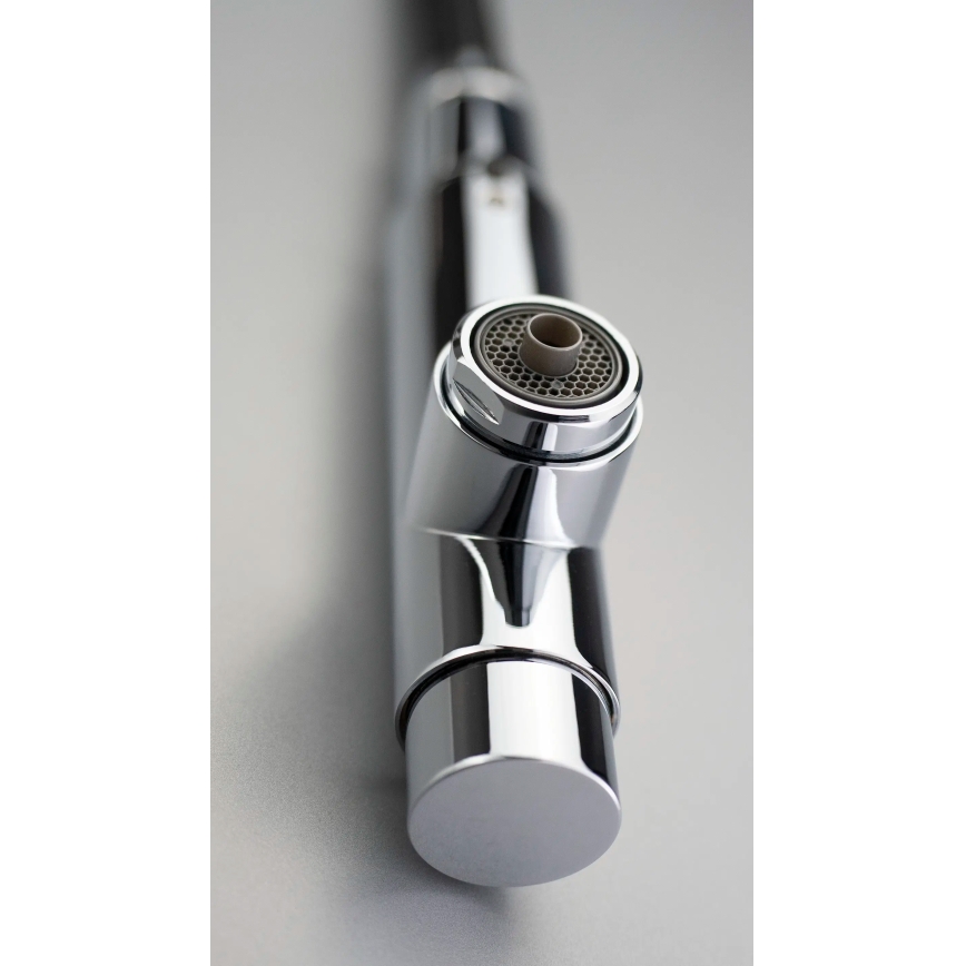Deante BRE_075M - Robinet d'évier avec douchette extractible ERIDAN chrome brillant