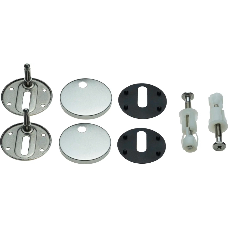 Deante CGRD6ZPW - Wandtoilet met toiletbril ROUND keramiek/wit