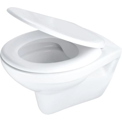 Deante CMOD6SPW - Wandtoilet met toiletbril BORO keramiek/wit