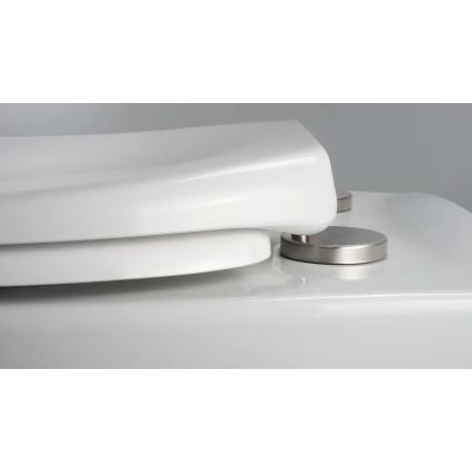 Deante CMOD6SPW - Wandtoilet met toiletbril BORO keramiek/wit