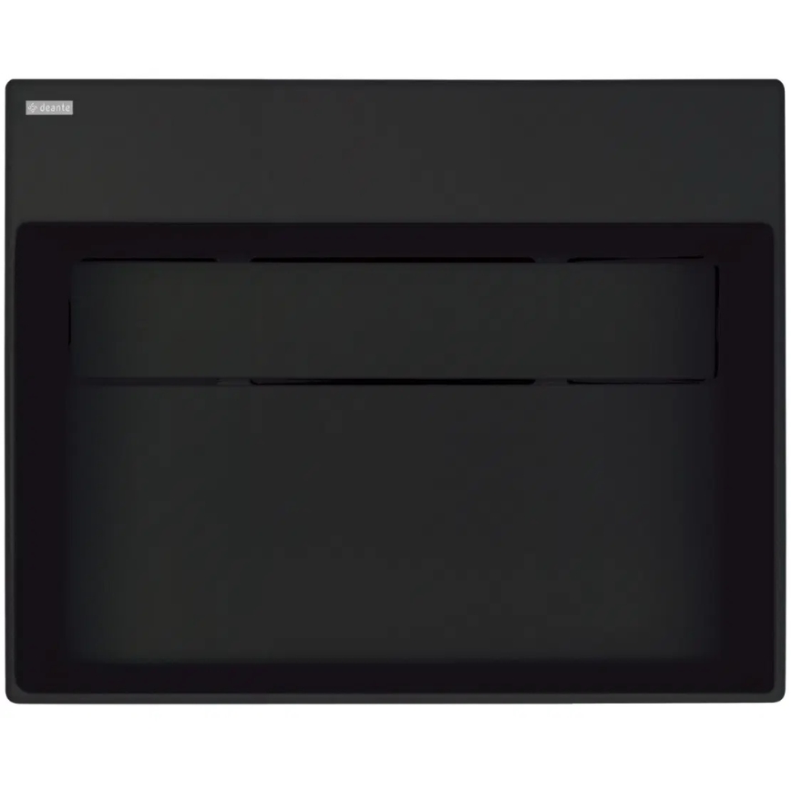 Deante CQR_NU5M - Aanrecht wastafel CORREO 40x50 cm graniet/zwart