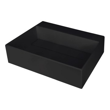 Deante CQR_NU5M - Vasque à poser CORREO 40x50 cm granit/noir
