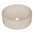 Deante CQS_5U4S - Lavabo à poser SILIA Ø 36 cm granit/beige