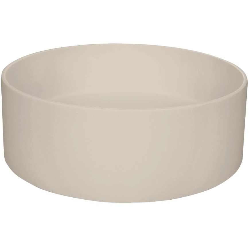 Deante CQS_5U4S - Lavabo à poser SILIA Ø 36 cm granit/beige