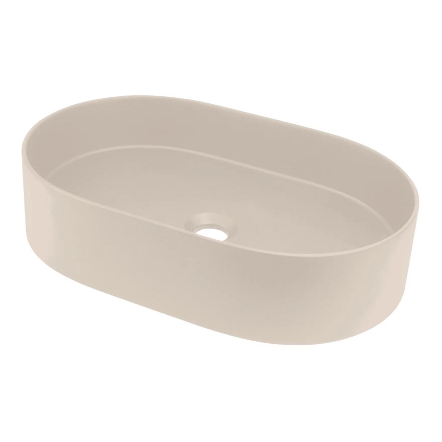Deante CQS_5U6S - Aanrecht wastafel SILIA 35x55 cm graniet/beige