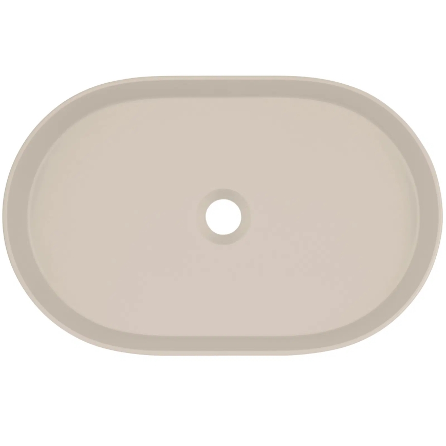 Deante CQS_5U6S - Aanrecht wastafel SILIA 35x55 cm graniet/beige