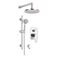 Deante NAC_09GA - Ensemble de douche avec mitigeur encastré ALPINIA, chrome brillant