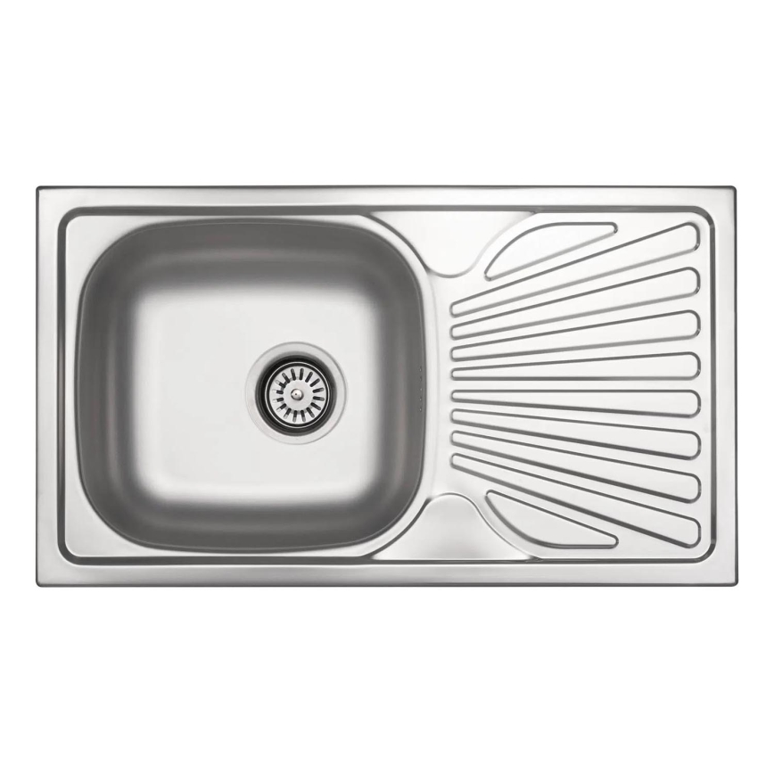 Deante ZEL_0113 - Évier de cuisine LEGATO 43,5x76 cm satin
