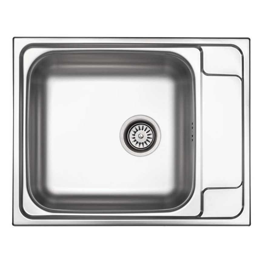 Deante ZEO_011B - Évier de cuisine SOUL 50x63 cm satin