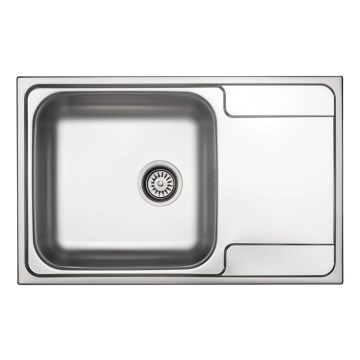 Deante ZEO_011C - Évier de cuisine SOUL 50x79 cm satin