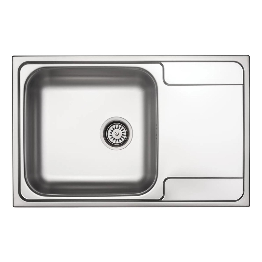 Deante ZEO_011C - Évier de cuisine SOUL 50x79 cm satin