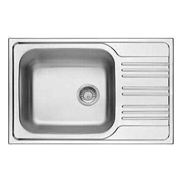 Deante ZEX_011B - Évier de cuisine XYLO 50x78 cm satin