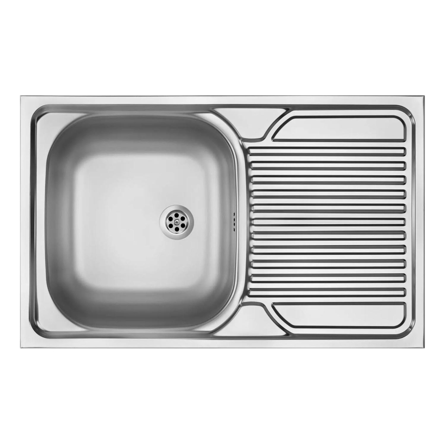 Deante ZM5_3110 - Évier de cuisine TANGO 50x80 cm decor
