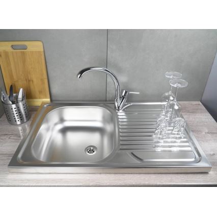 Deante ZM5_3110 - Évier de cuisine TANGO 50x80 cm dekor