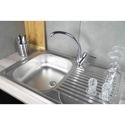 Deante ZM5_3110 - Gootsteen TANGO 50x80 cm decor
