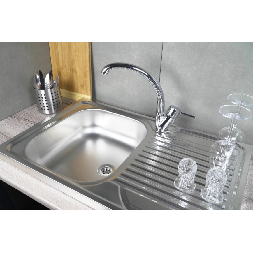 Deante ZM5_3110 - Gootsteen TANGO 50x80 cm decor